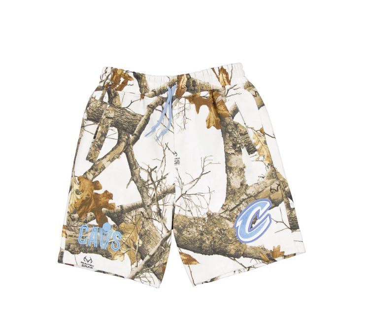 Men 2025 NBA Cleveland Cavaliers shorts style 1